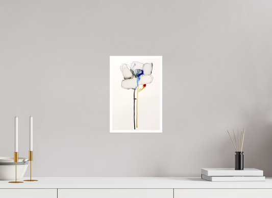 'Twin Stem Grace' (Fine Art Print on Canson Arches Aquarelle Water Color Paper)