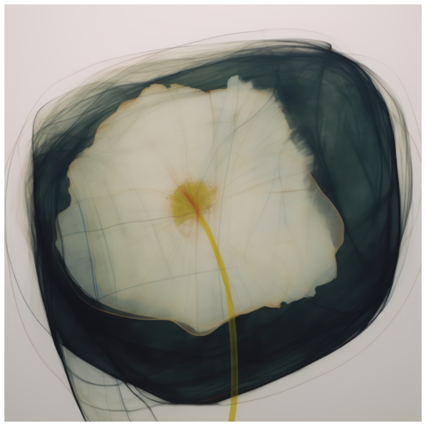 Lilly with Yellow and Red Center Fine Art Print