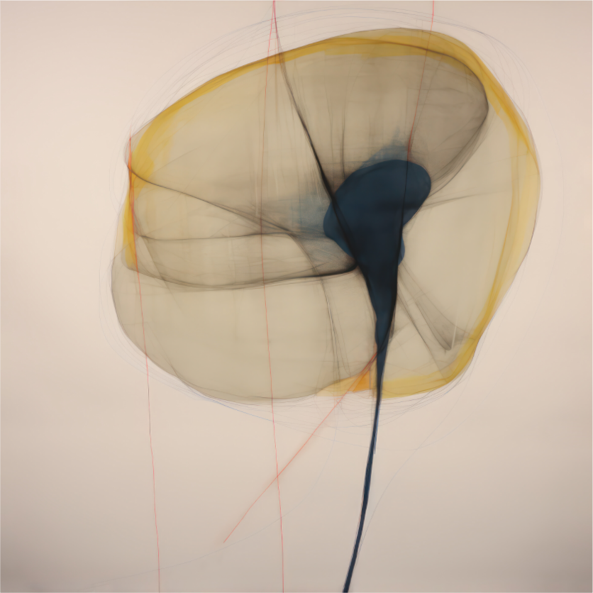 'Veil's Embrace' printed on Aluminium