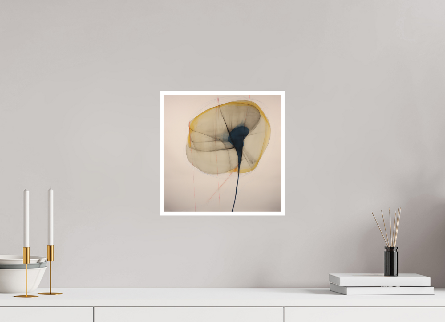 'Veil's Embrace' Fine Art Print