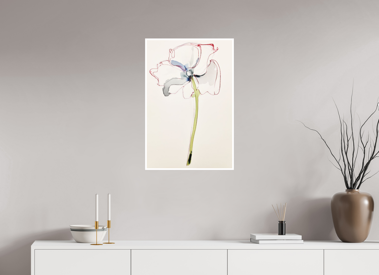 'Contours of a Dream' (Fine Art Print on Canson Arches Aquarelle Water Color Paper)