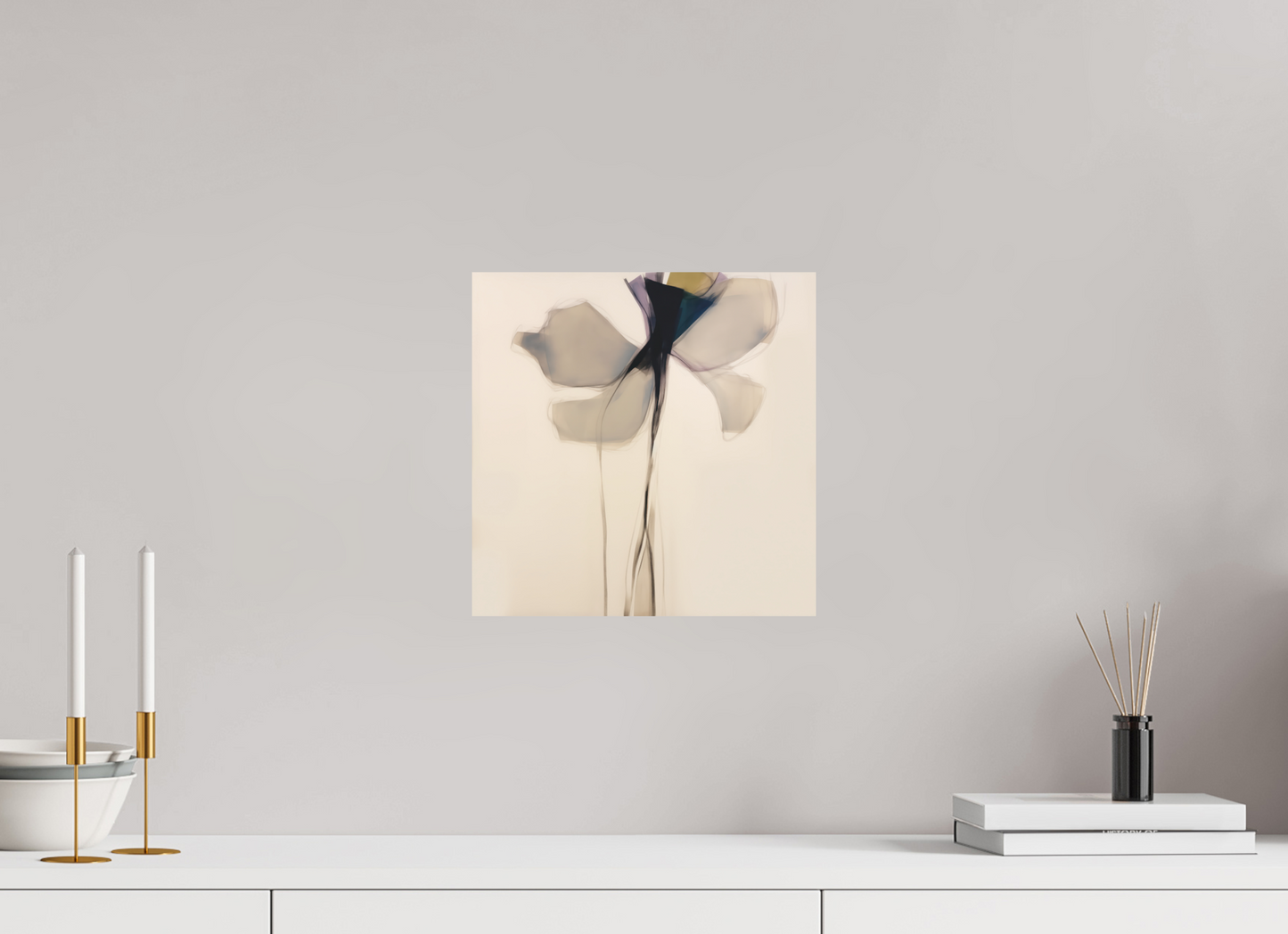 'Stem of Luminous Tranquility' printed on Aluminium