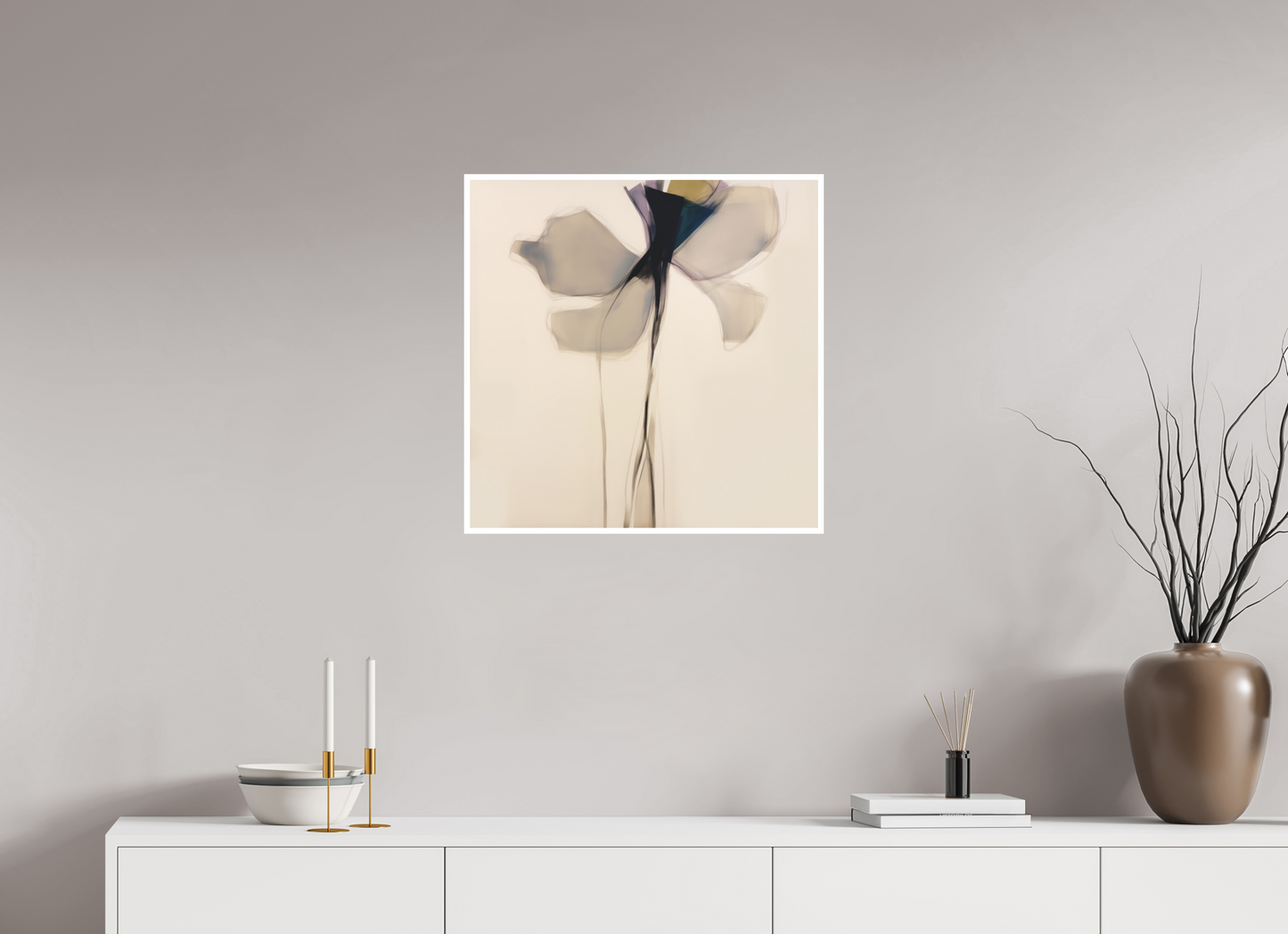 'Stem of Luminous Tranquility' Fine Art Print