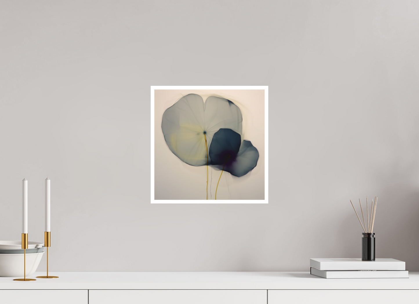 'Choreography of Silent Petals' Fine Art Print