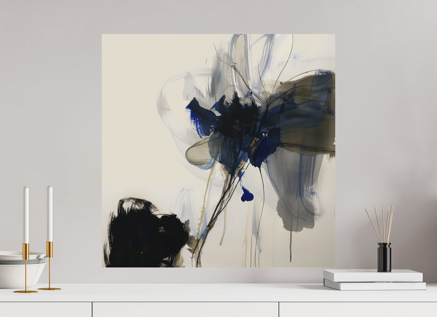 'Petal Dynamics' printed on Aluminium