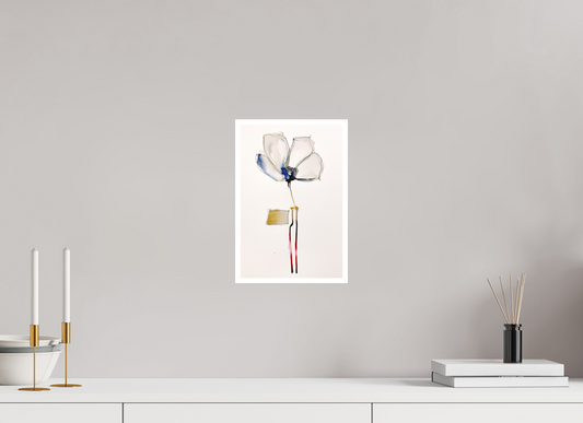 'Dance of Petal and Stem' (Fine Art Print on Canson Arches Aquarelle Water Color Paper)