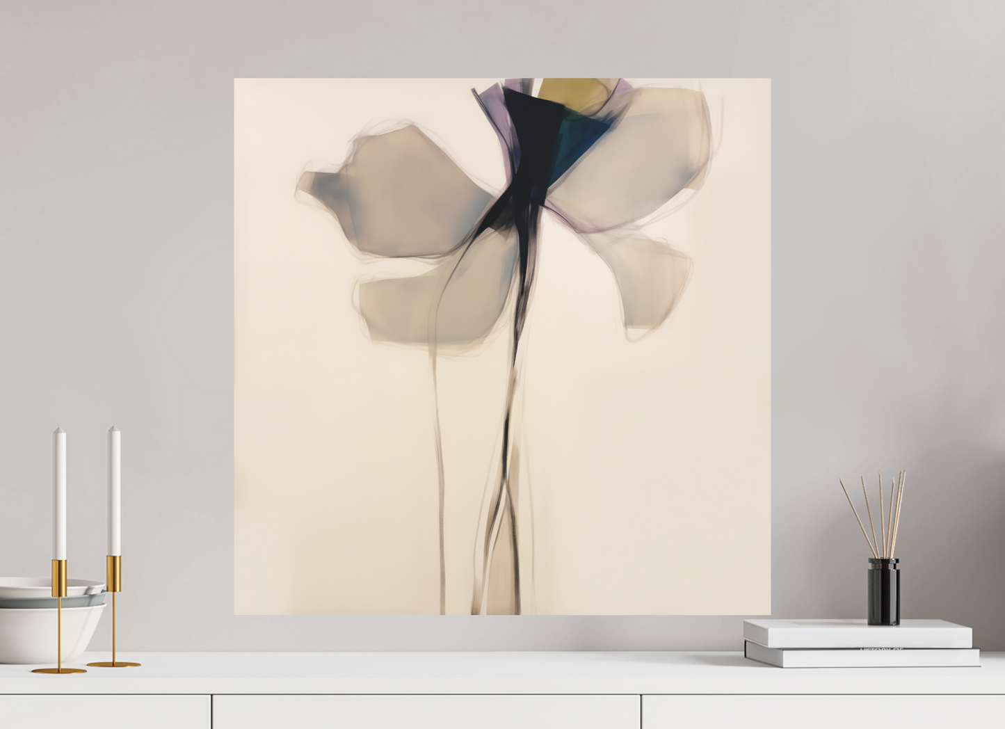'Stem of Luminous Tranquility' printed on Aluminium