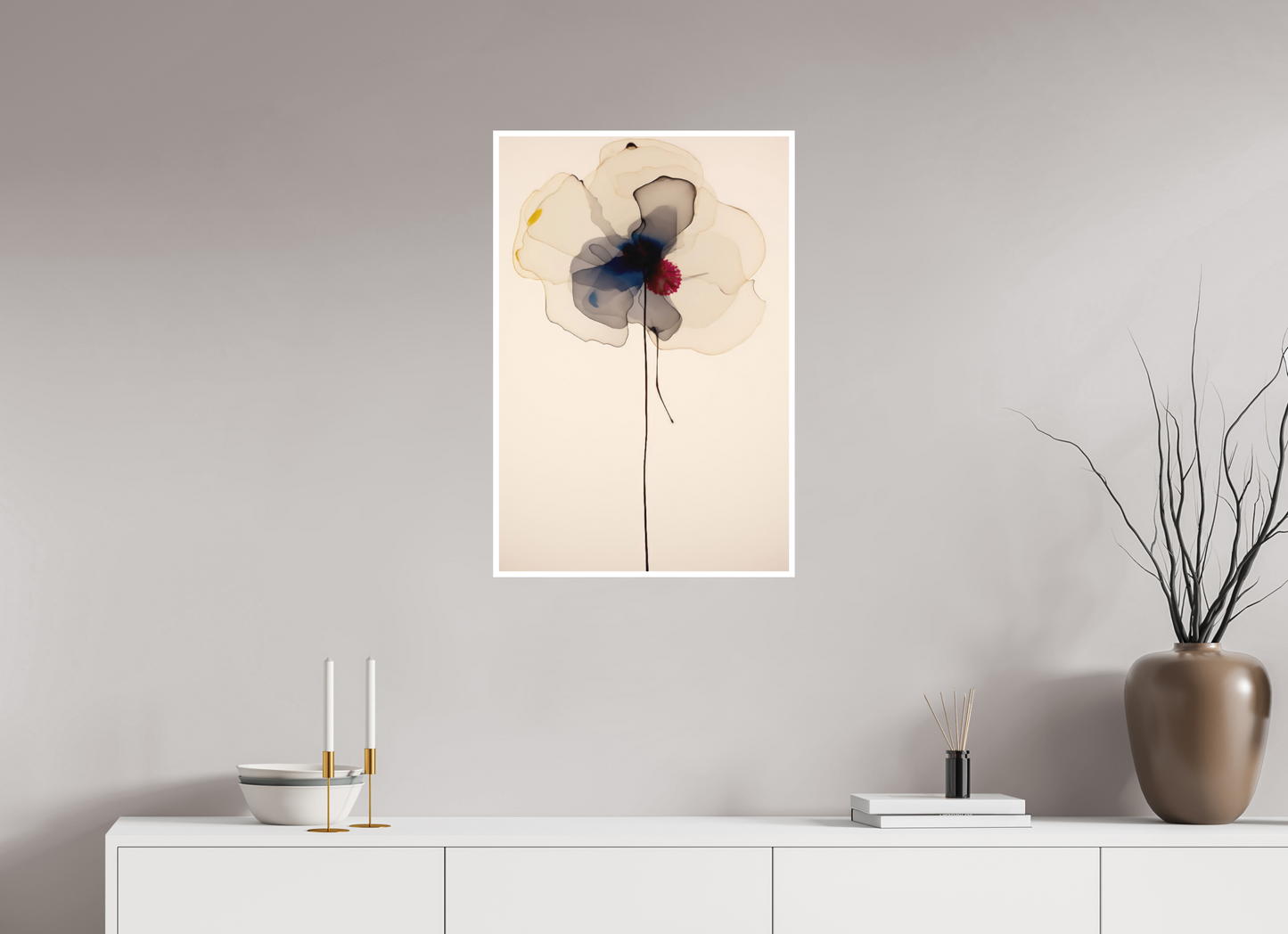 'Delicate Blooming Nebula' Fine Art Print on Hahnemühle Paper