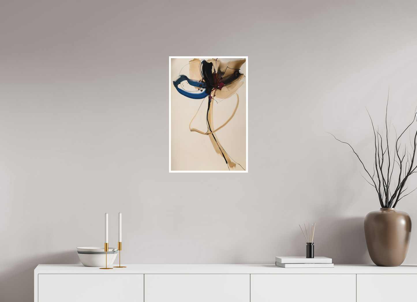 'Dance of Earthy Tones' Fine Art Print on Hahnemühle Paper