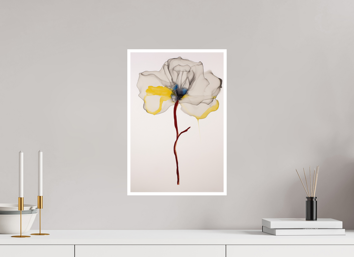'Silent Grace in Bloom' Fine Art Print on Hahnemühle Paper
