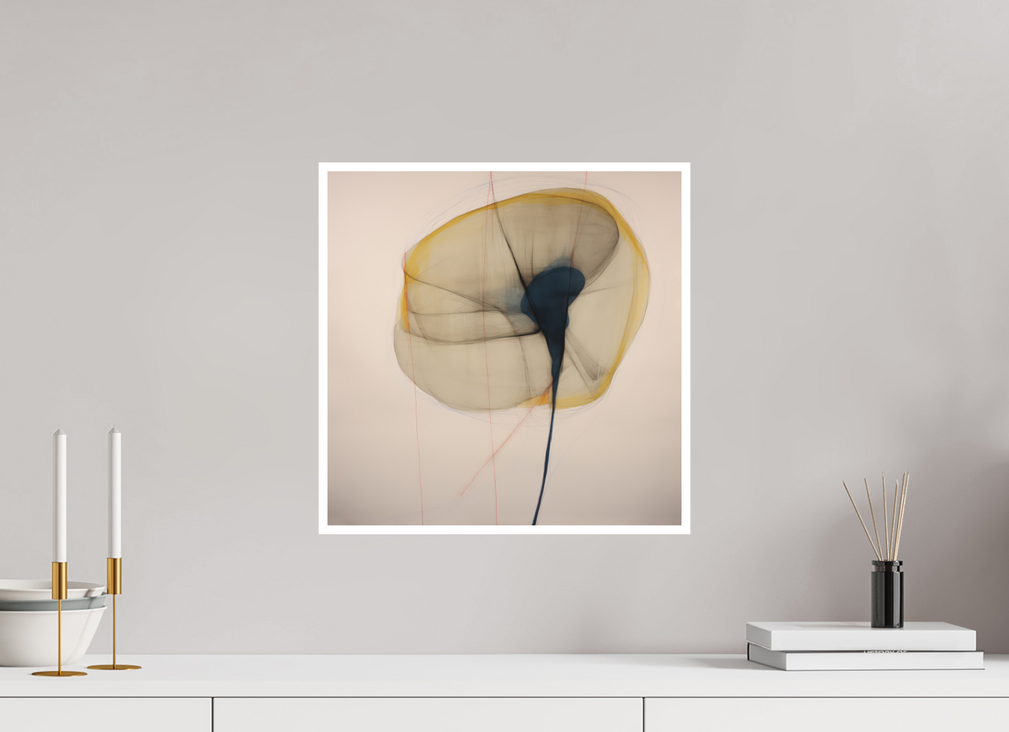 'Veil's Embrace' Fine Art Print
