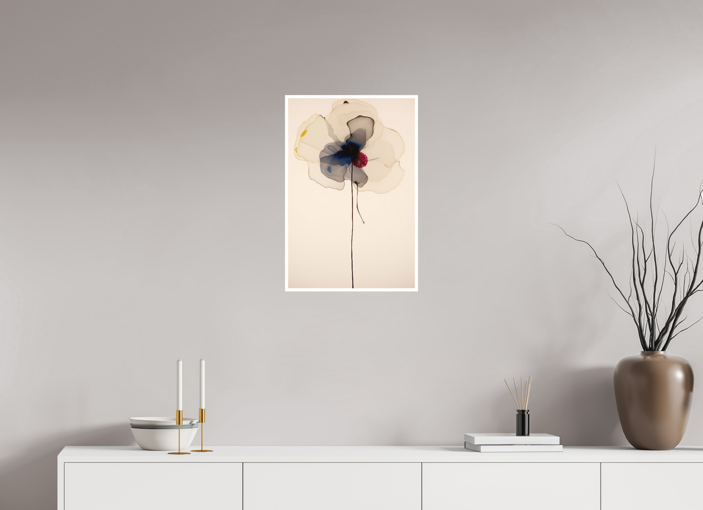 'Delicate Blooming Nebula' Fine Art Print on Hahnemühle Paper