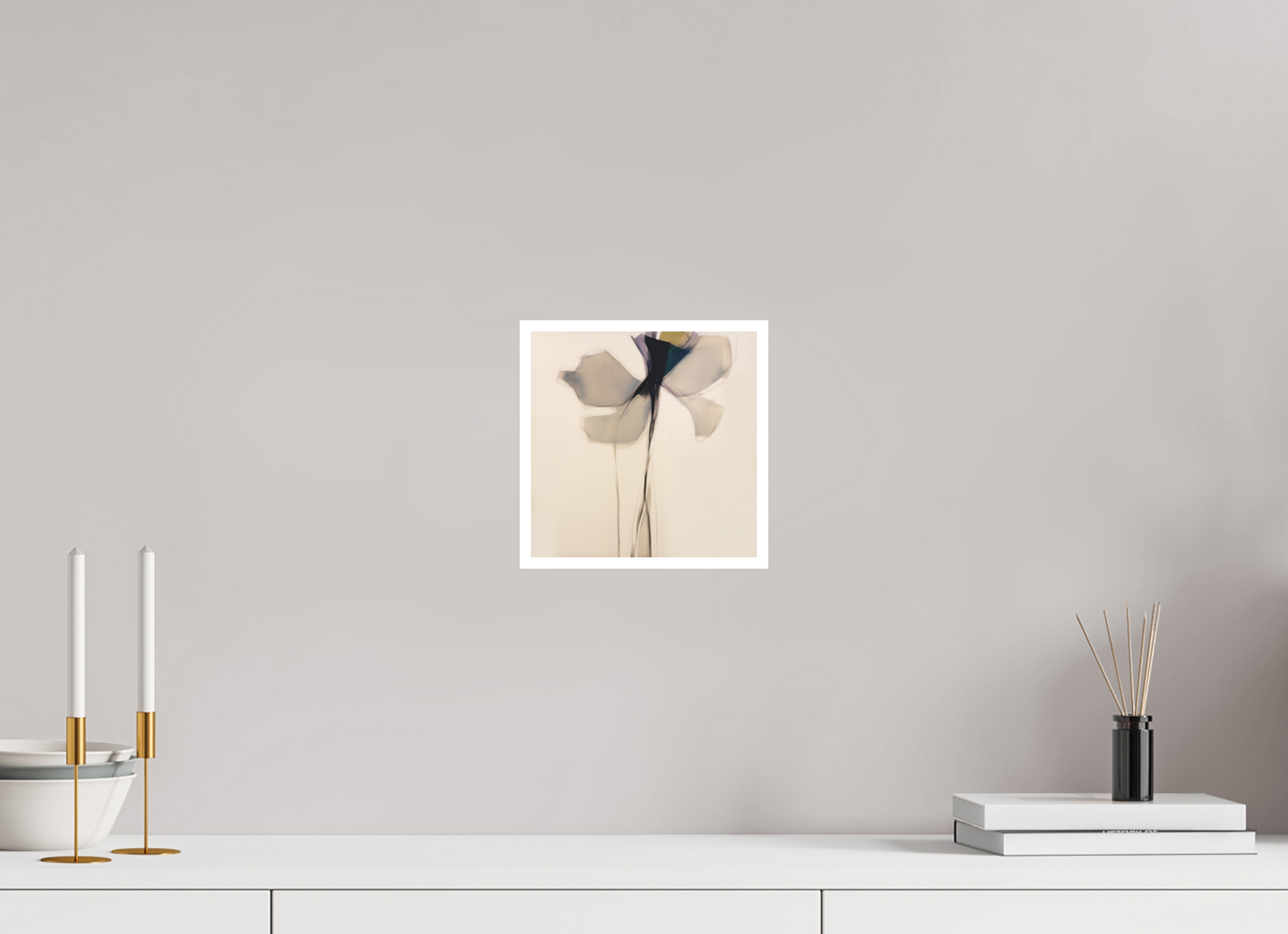 'Stem of Luminous Tranquility' Fine Art Print