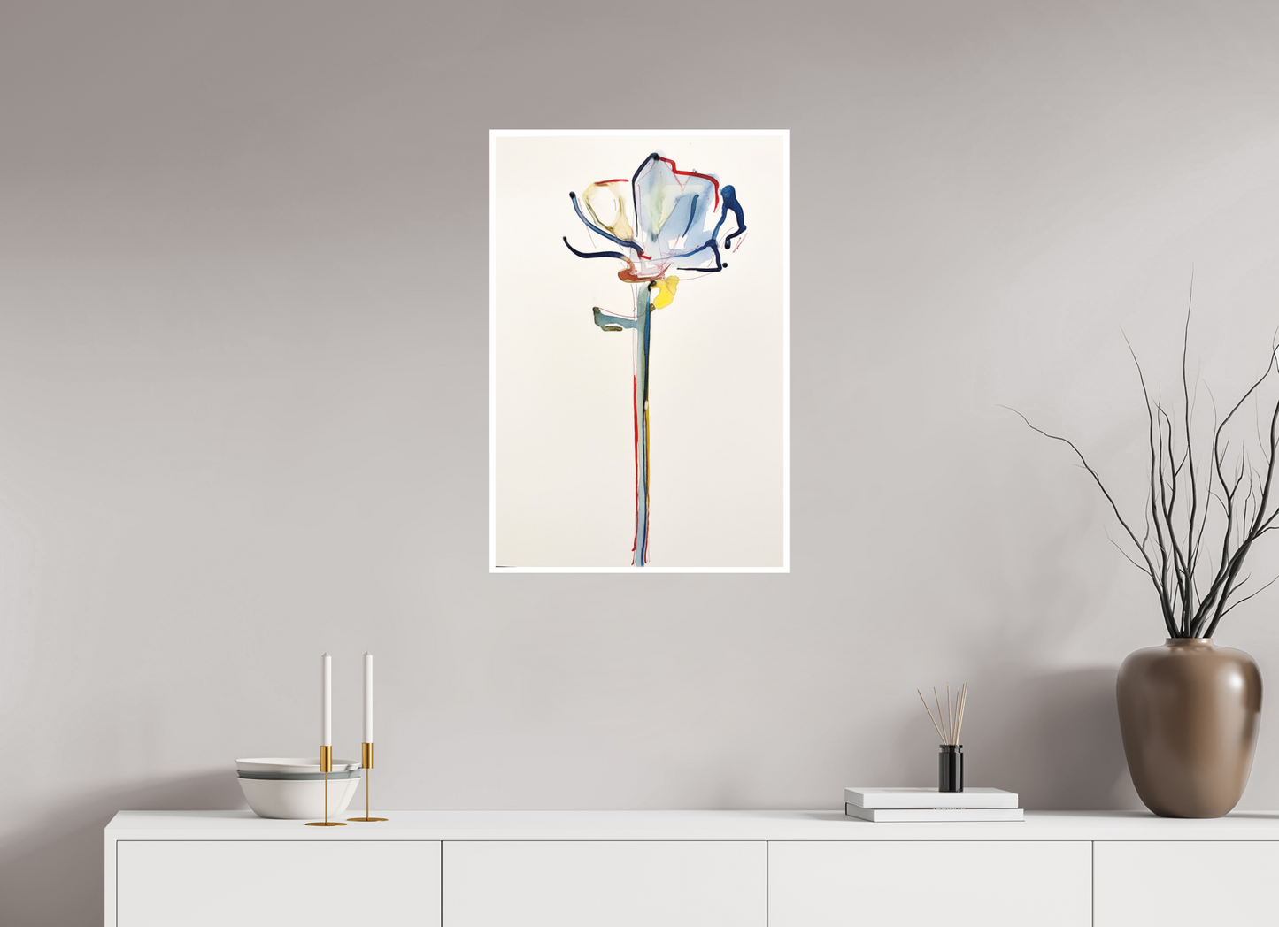 'Evanescent Spectrum Bloom' Fine Art Print on Hahnemühle Paper