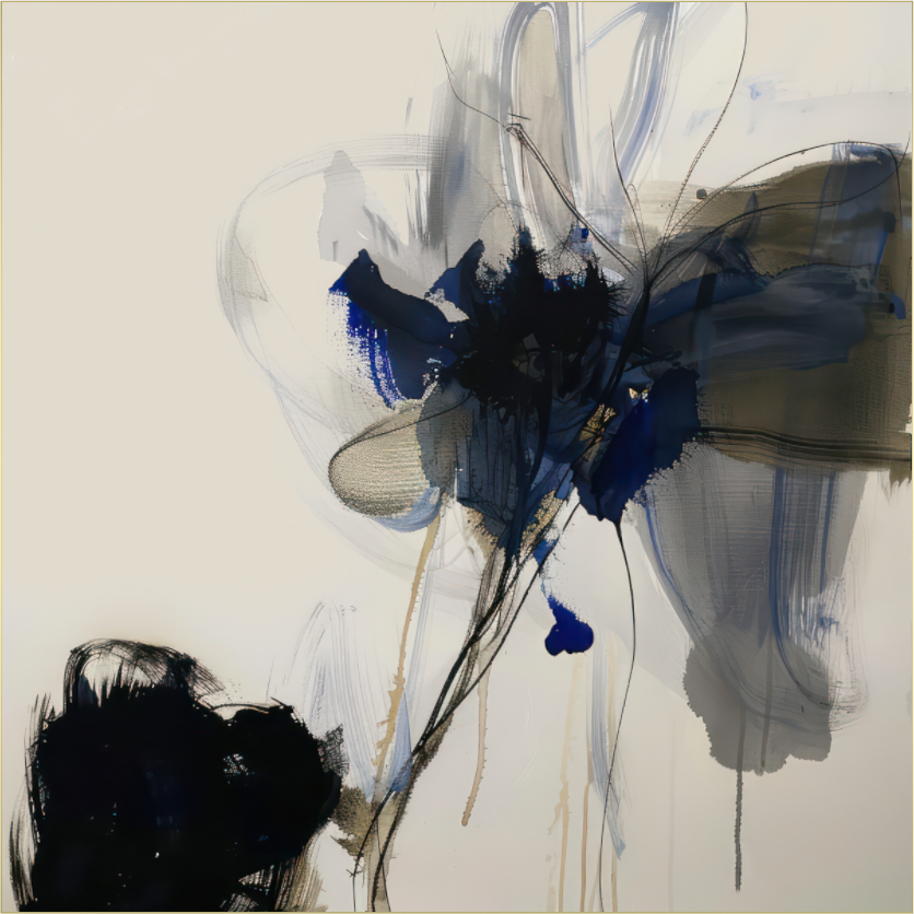 'Petal Dynamics' behind Plexiglass
