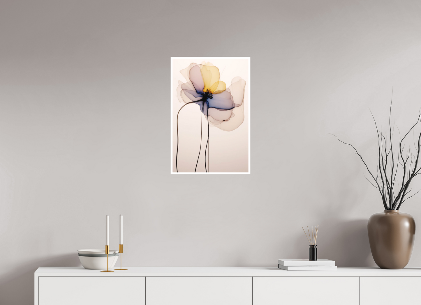 'Tender Waltz of the Blossom' Fine Art Print on Hahnemühle Paper