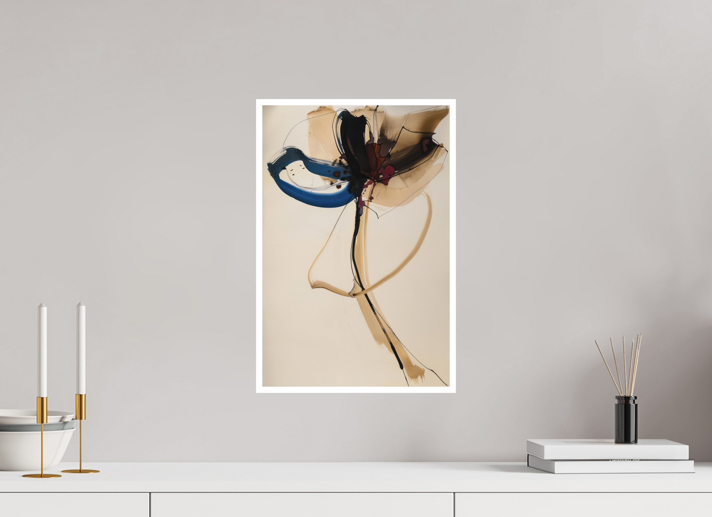 'Dance of Earthy Tones' Fine Art Print on Hahnemühle Paper