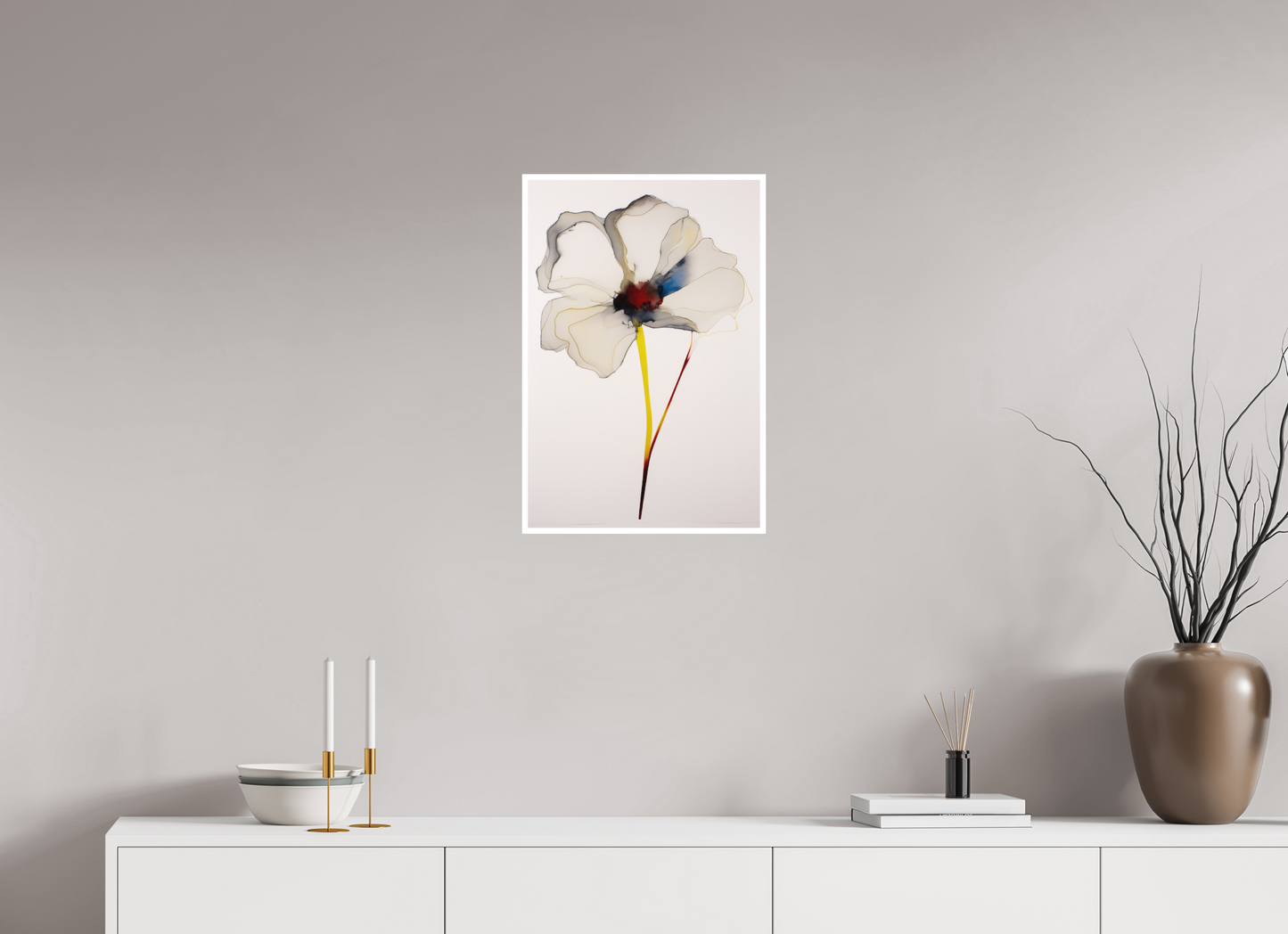 'Whisper of the Fragile Bloom' Fine Art Print on Hahnemühle Paper