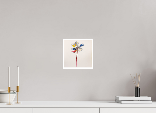 'Dance of Abstract Flora' Fine Art Print on Hahnemühle Paper