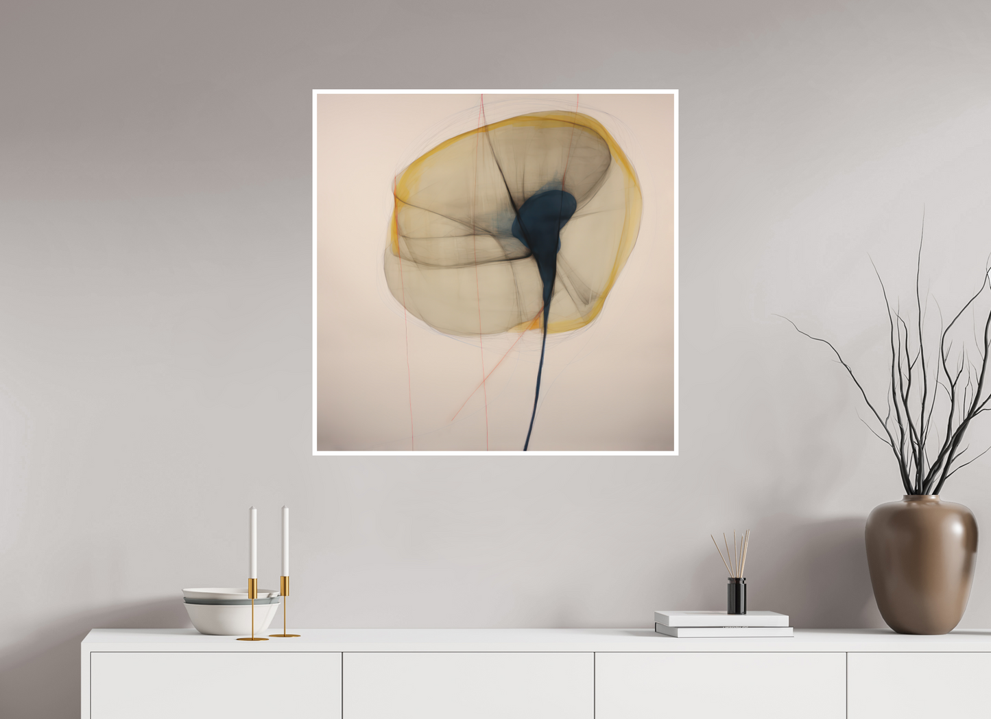 'Veil's Embrace' Fine Art Print