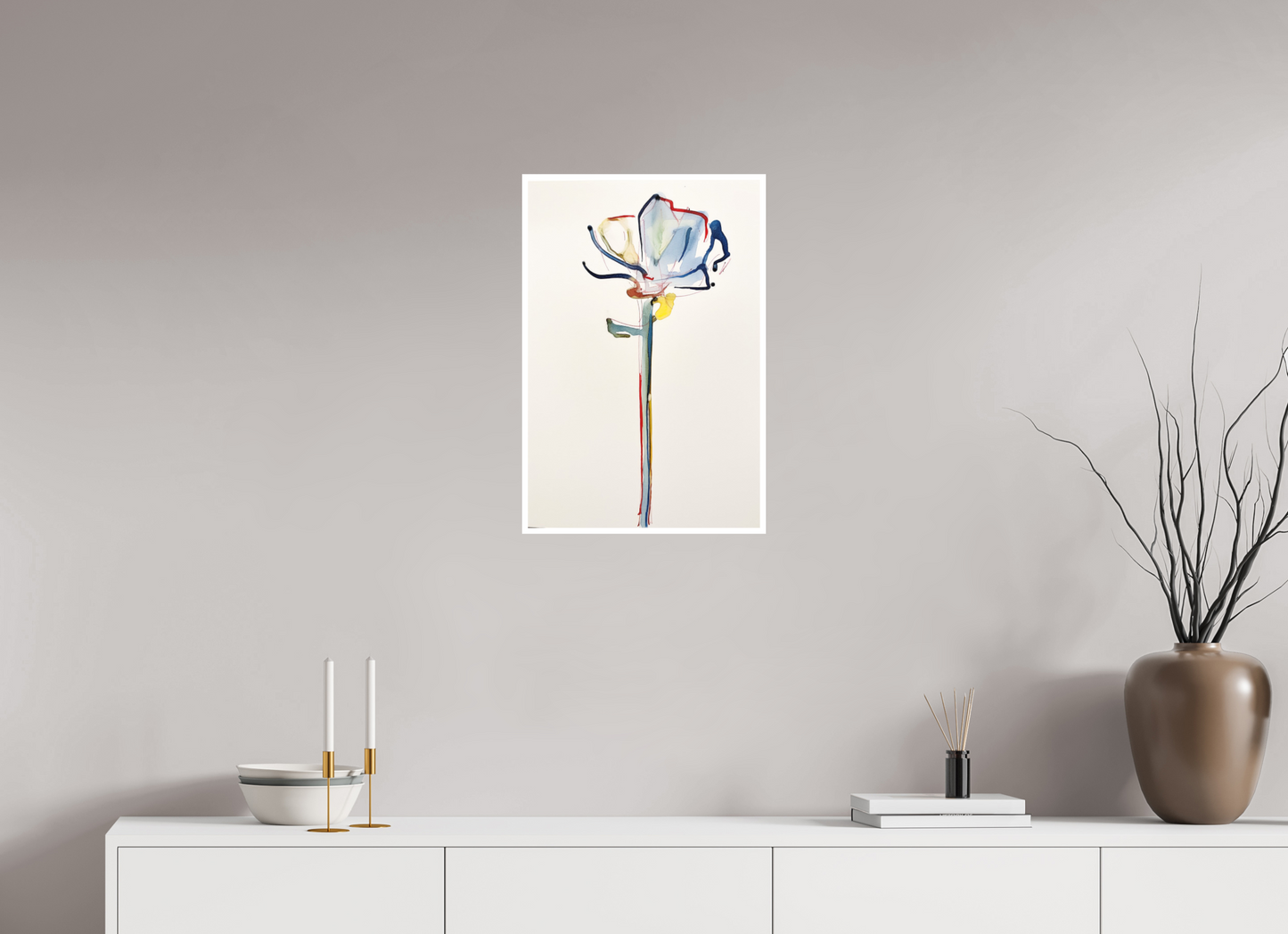 'Evanescent Spectrum Bloom' Fine Art Print on Hahnemühle Paper