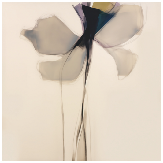 'Stem of Luminous Tranquility' Fine Art Print