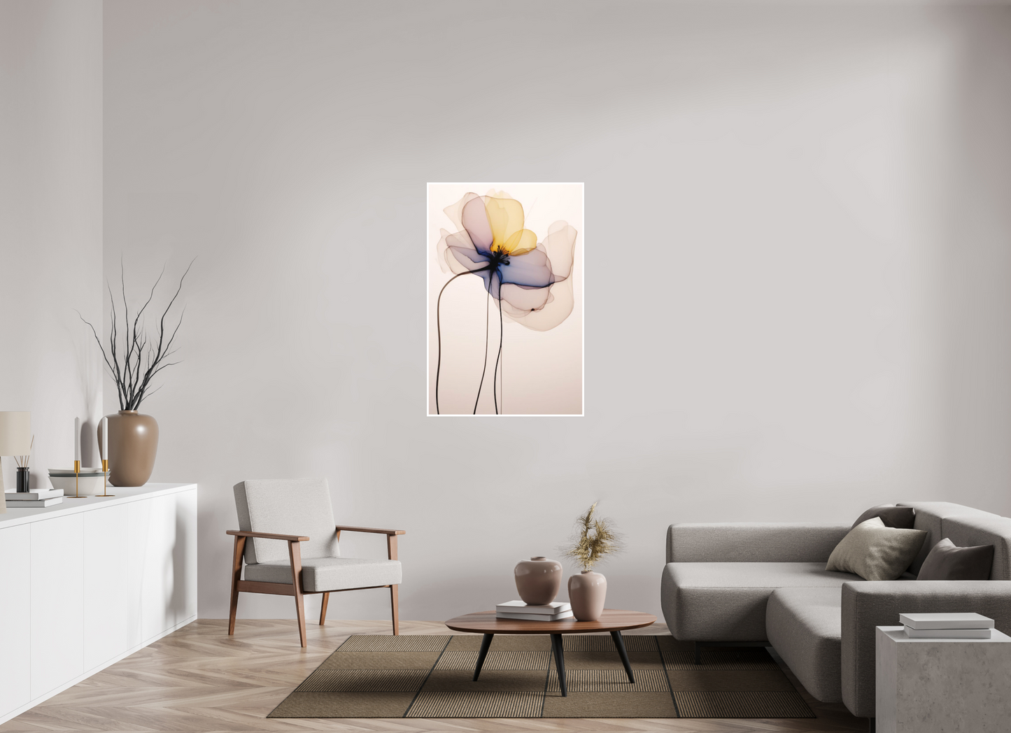 'Tender Waltz of the Blossom' Fine Art Print on Hahnemühle Paper