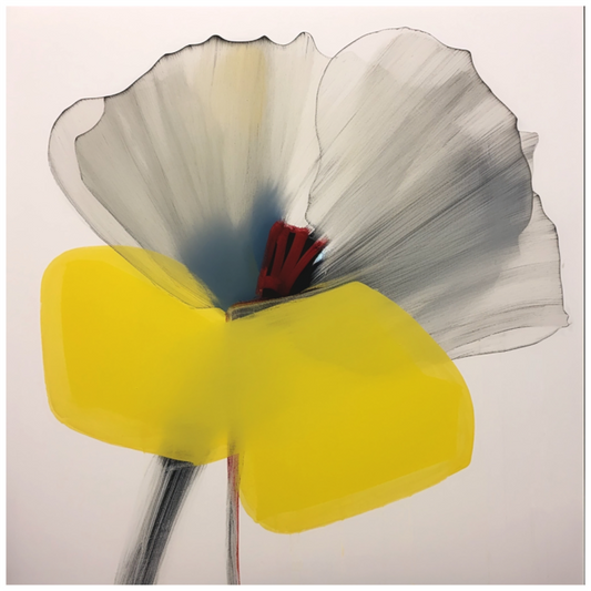 'Silent Petal Resonance' Fine Art Print