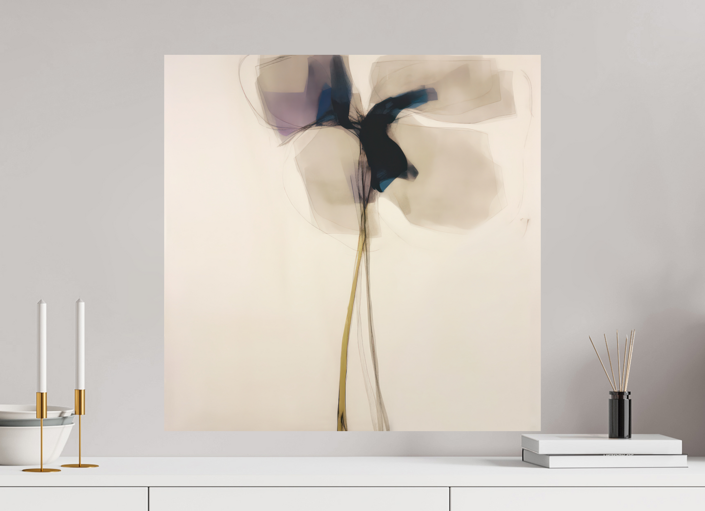 'Dreaming in Serene Layers' printed on Aluminium