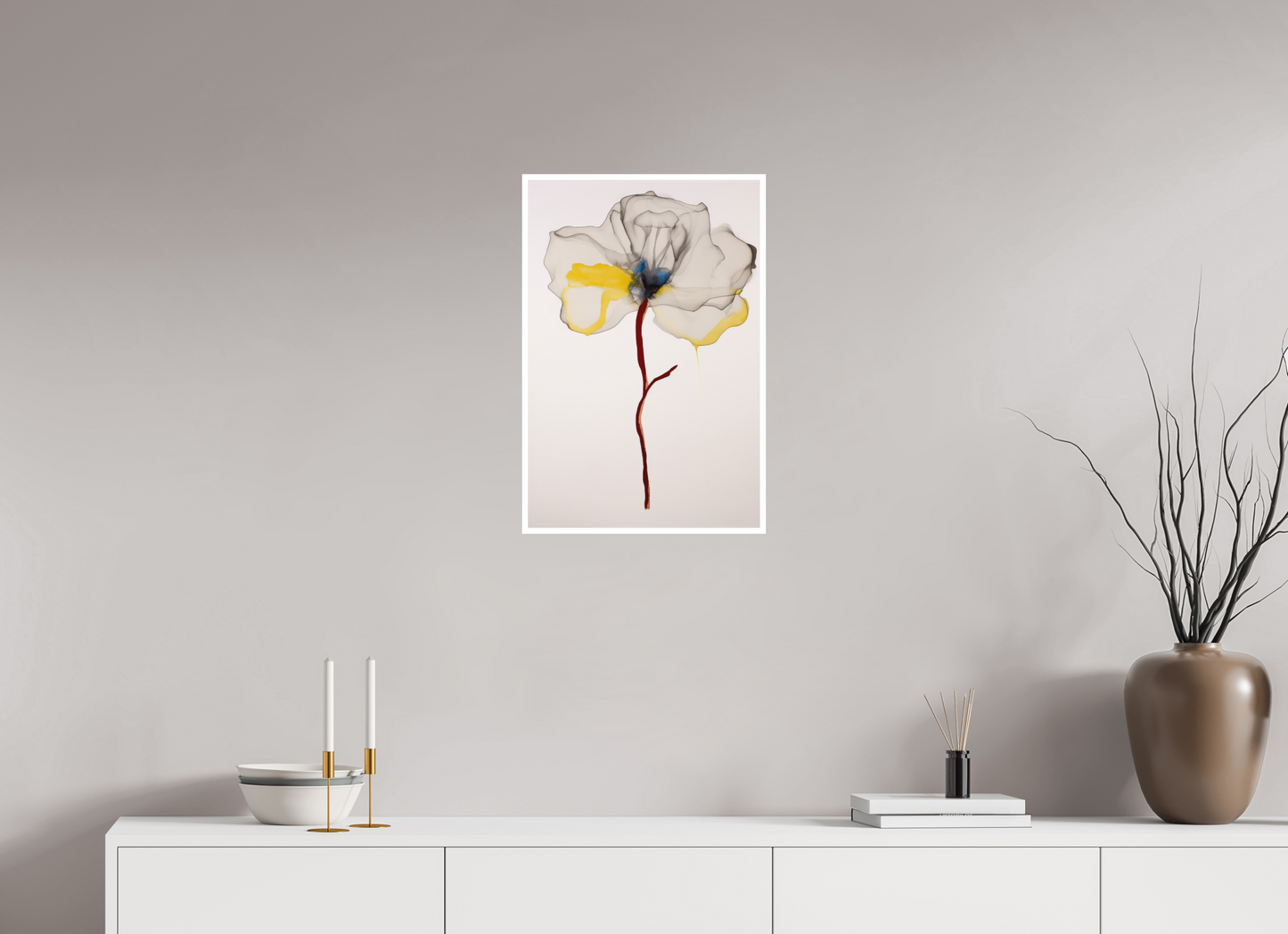 'Silent Grace in Bloom' Fine Art Print on Hahnemühle Paper
