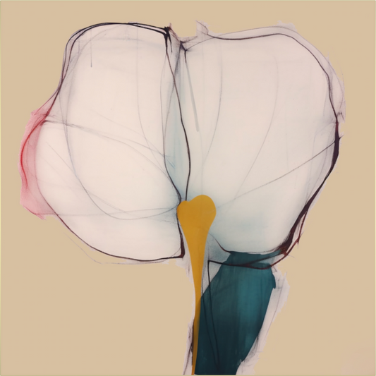 'Whispers of Ethereal Grace' behind Plexiglass