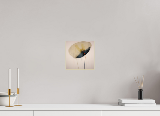 'Blossom Whisper' behind Plexiglass