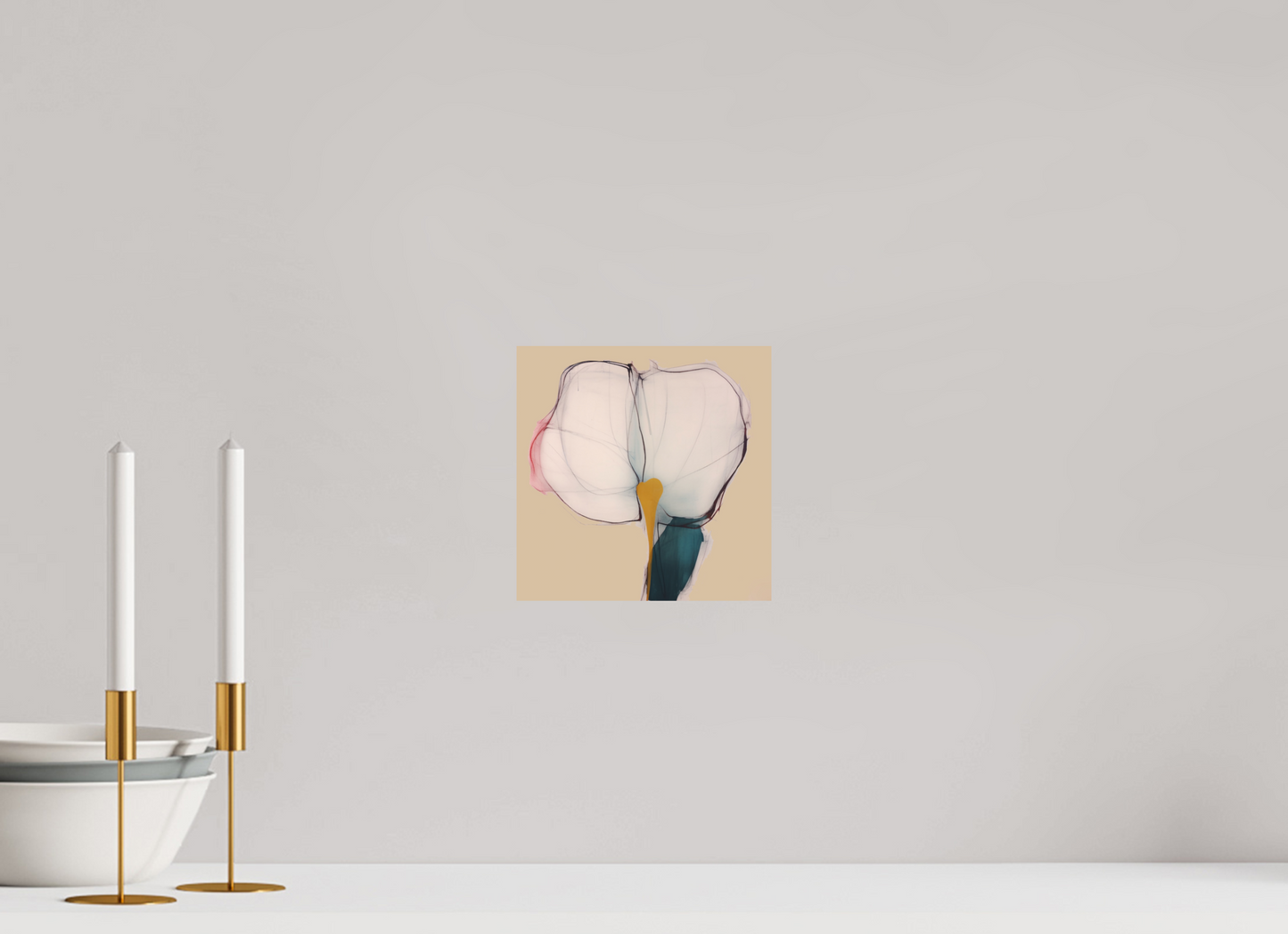 'Whispers of Ethereal Grace' printed on Aluminium