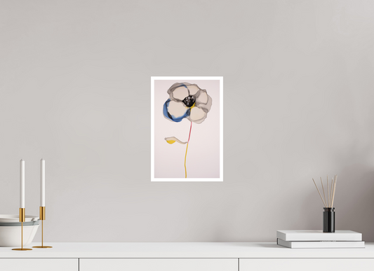 'Bloom Amidst Silence' Fine Art Print on Hahnemühle Paper