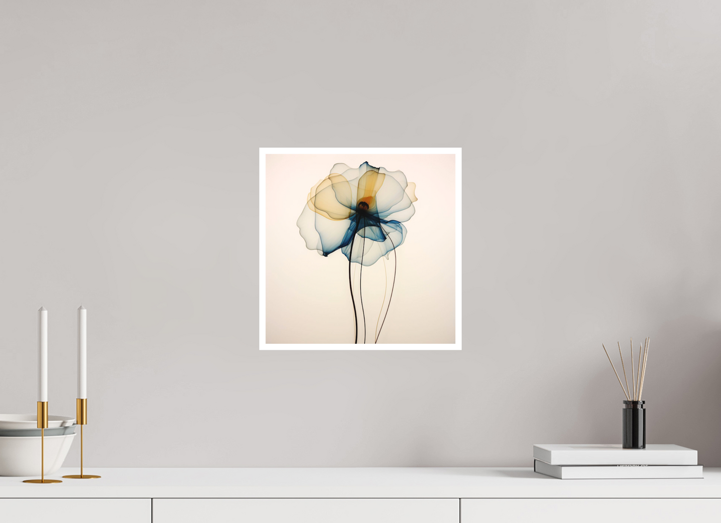 'Celestial Petal Dance' Fine Art Print