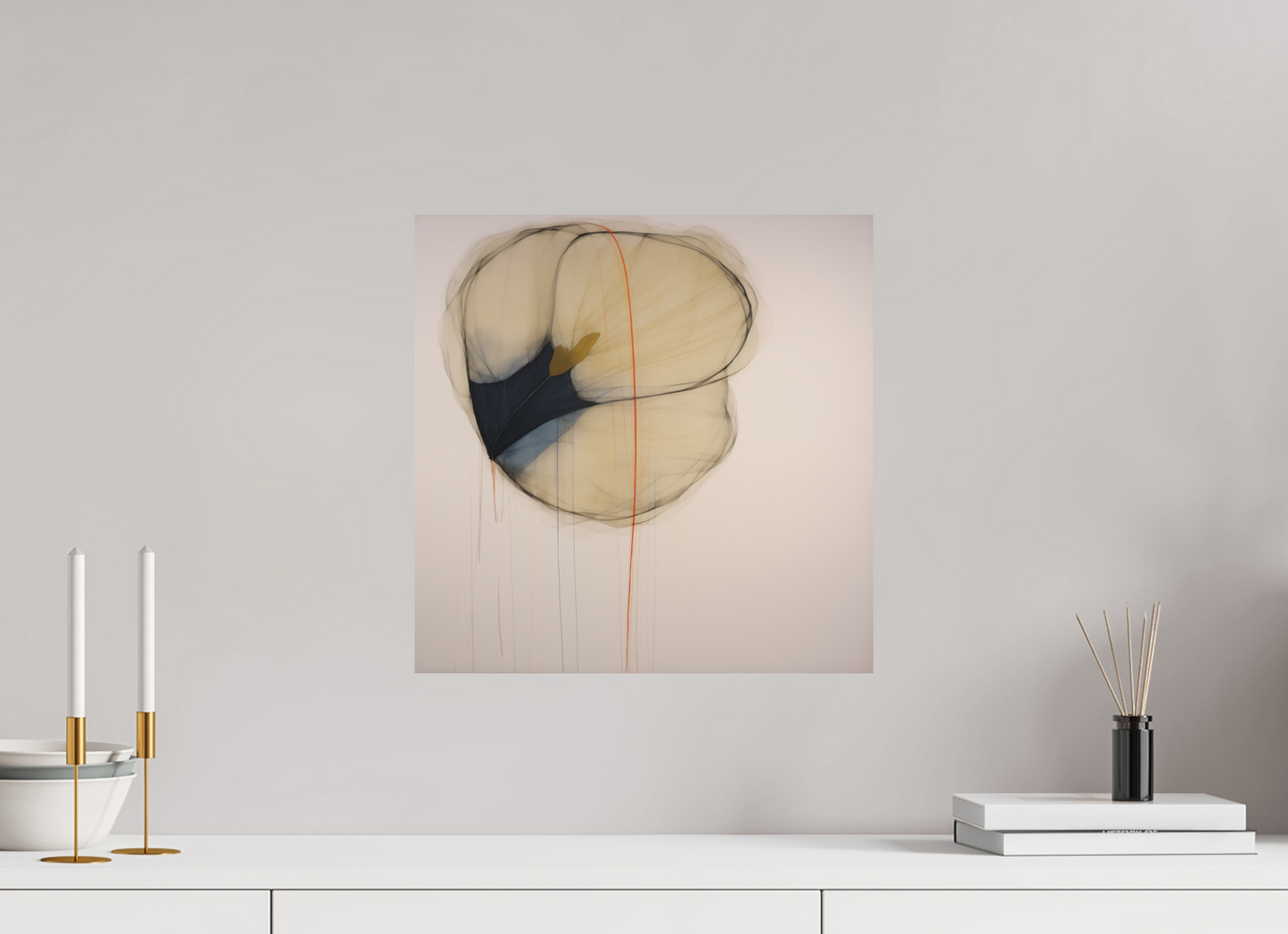'Whispers of Translucence' printed on Aluminium
