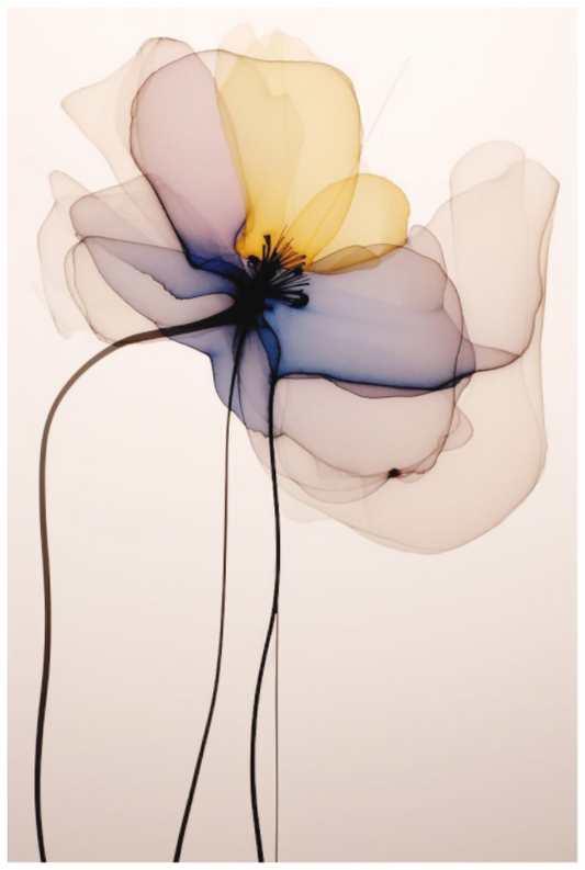 'Tender Waltz of the Blossom' Fine Art Print on Hahnemühle Paper