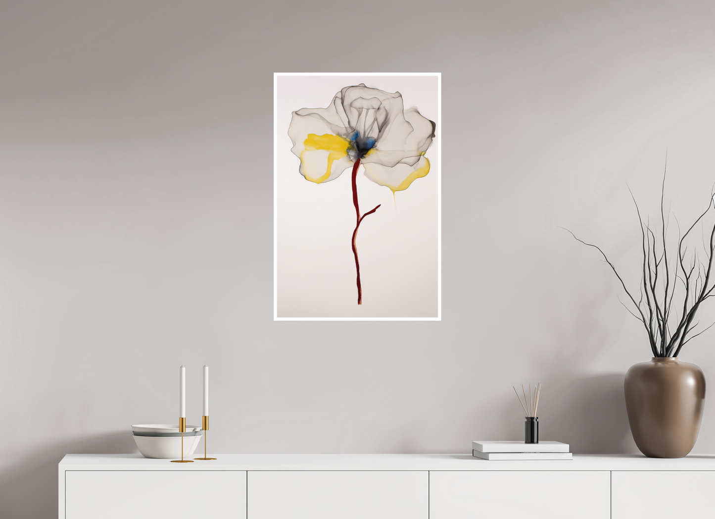 'Silent Grace in Bloom' Fine Art Print on Hahnemühle Paper