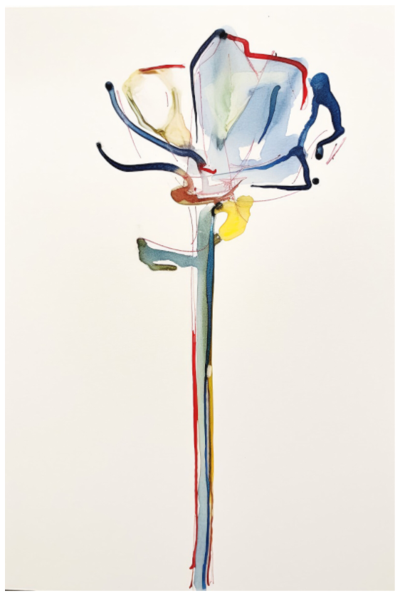 'Evanescent Spectrum Bloom' Fine Art Print on Hahnemühle Paper