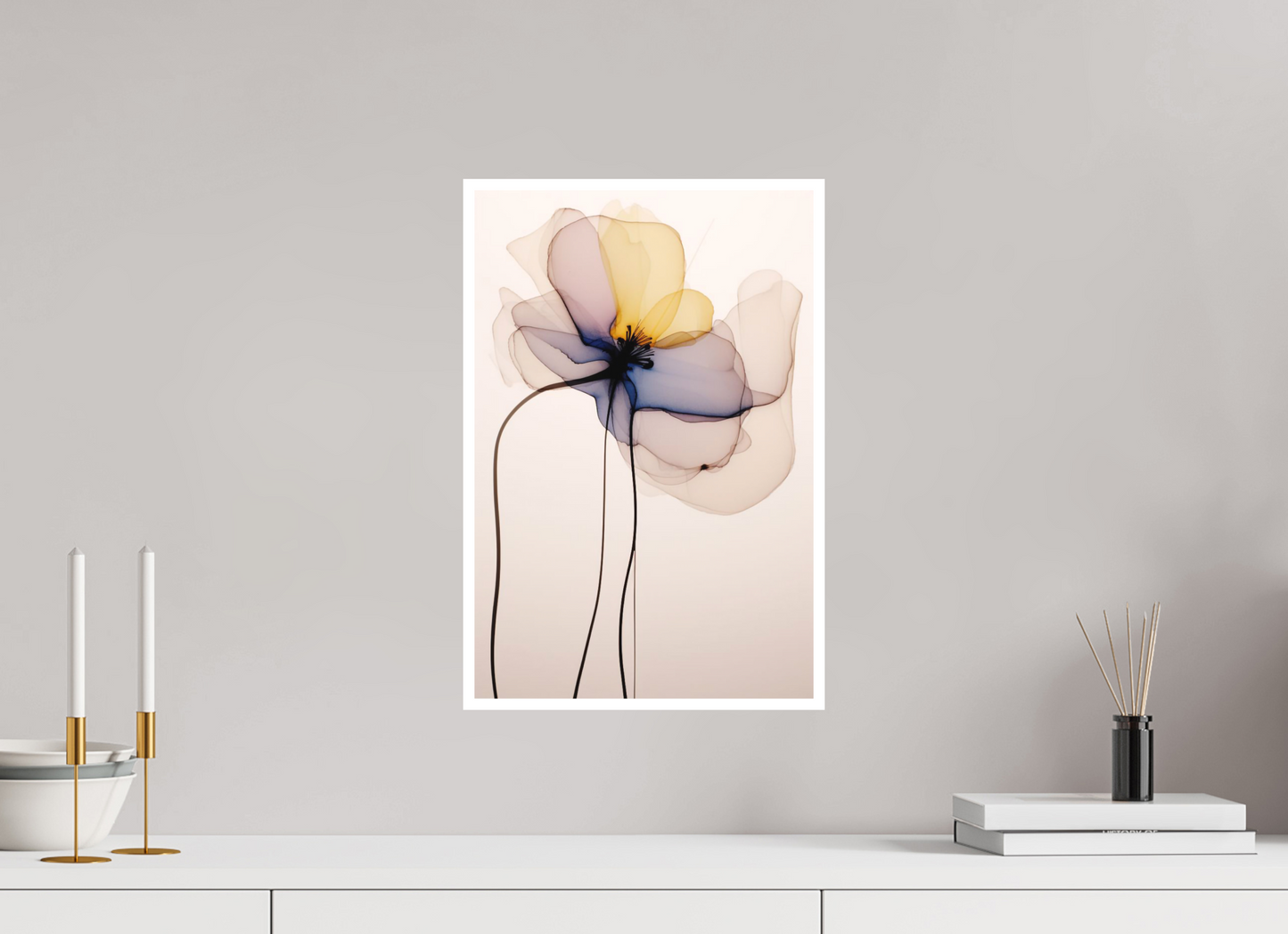 'Tender Waltz of the Blossom' Fine Art Print on Hahnemühle Paper