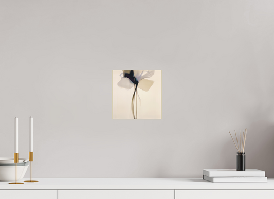 'Petal Elegance' behind Plexiglass