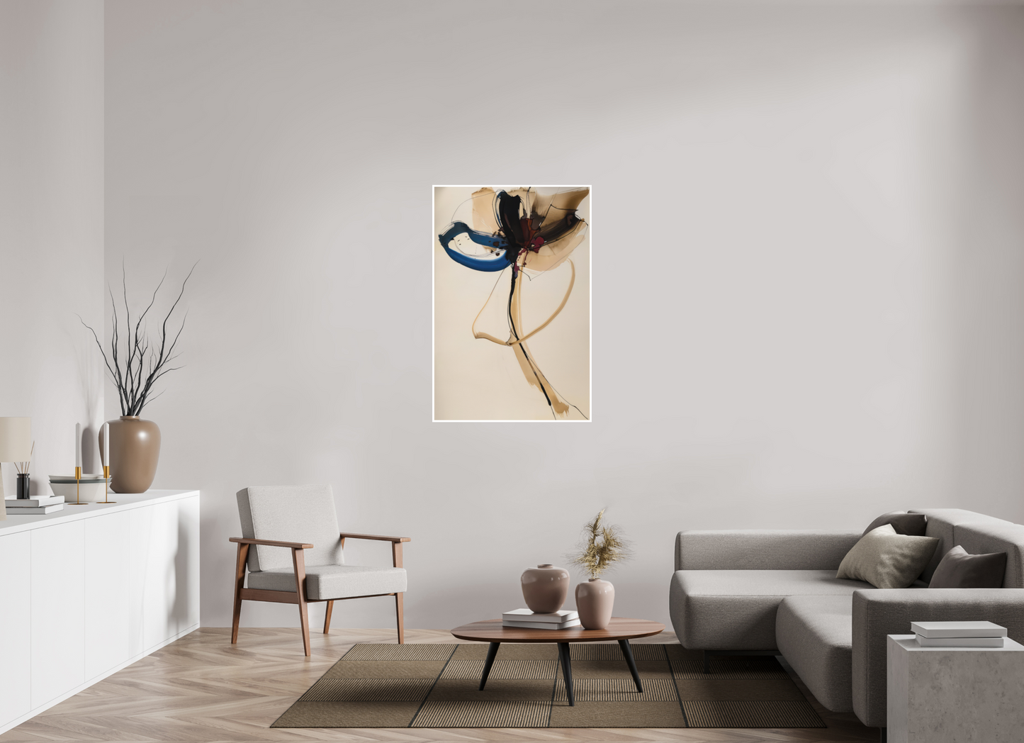 'Dance of Earthy Tones' Fine Art Print on Hahnemühle Paper