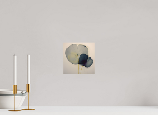 'Choreography of Silent Petals' printed on Aluminium