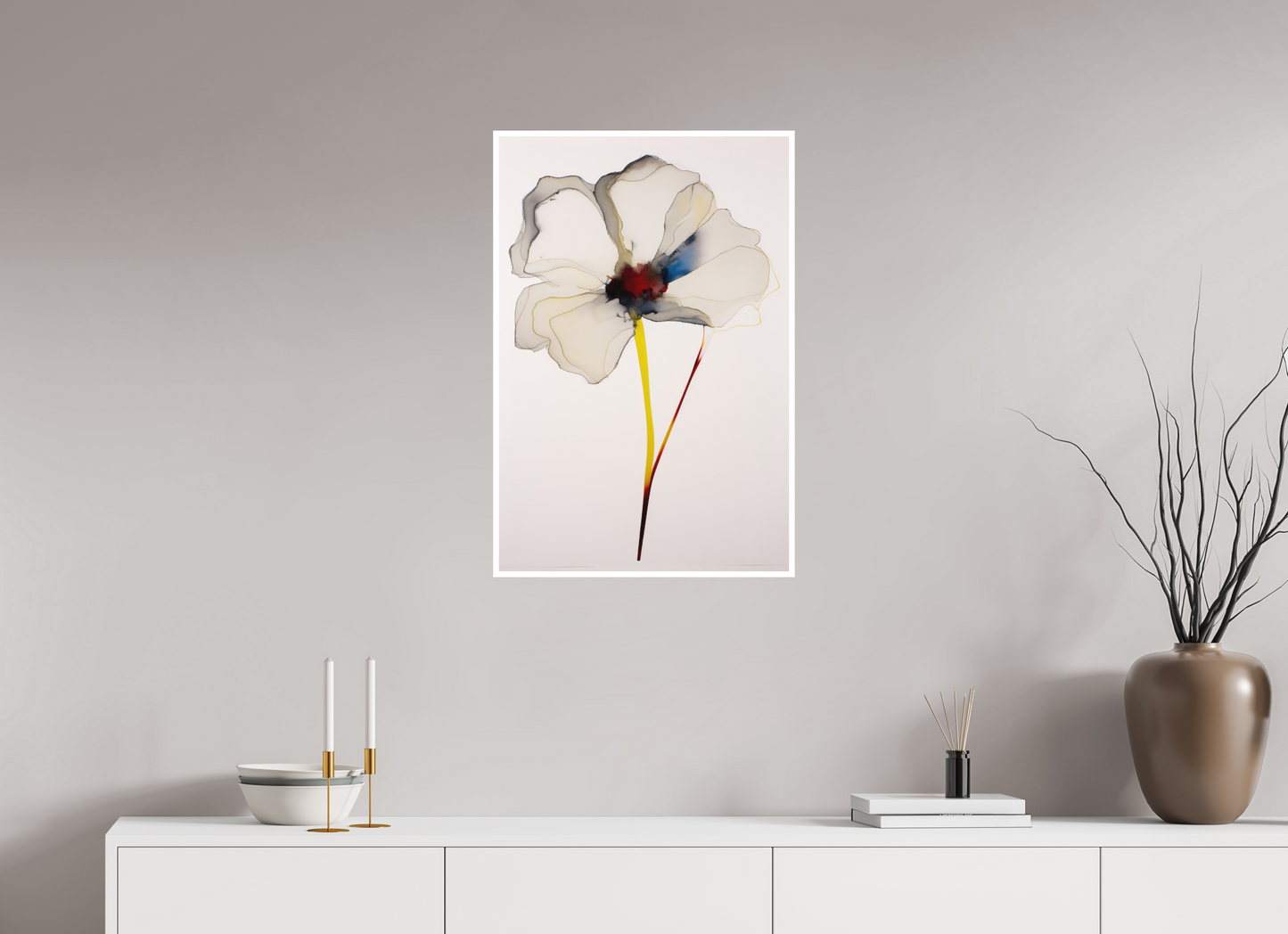 'Whisper of the Fragile Bloom' Fine Art Print on Hahnemühle Paper
