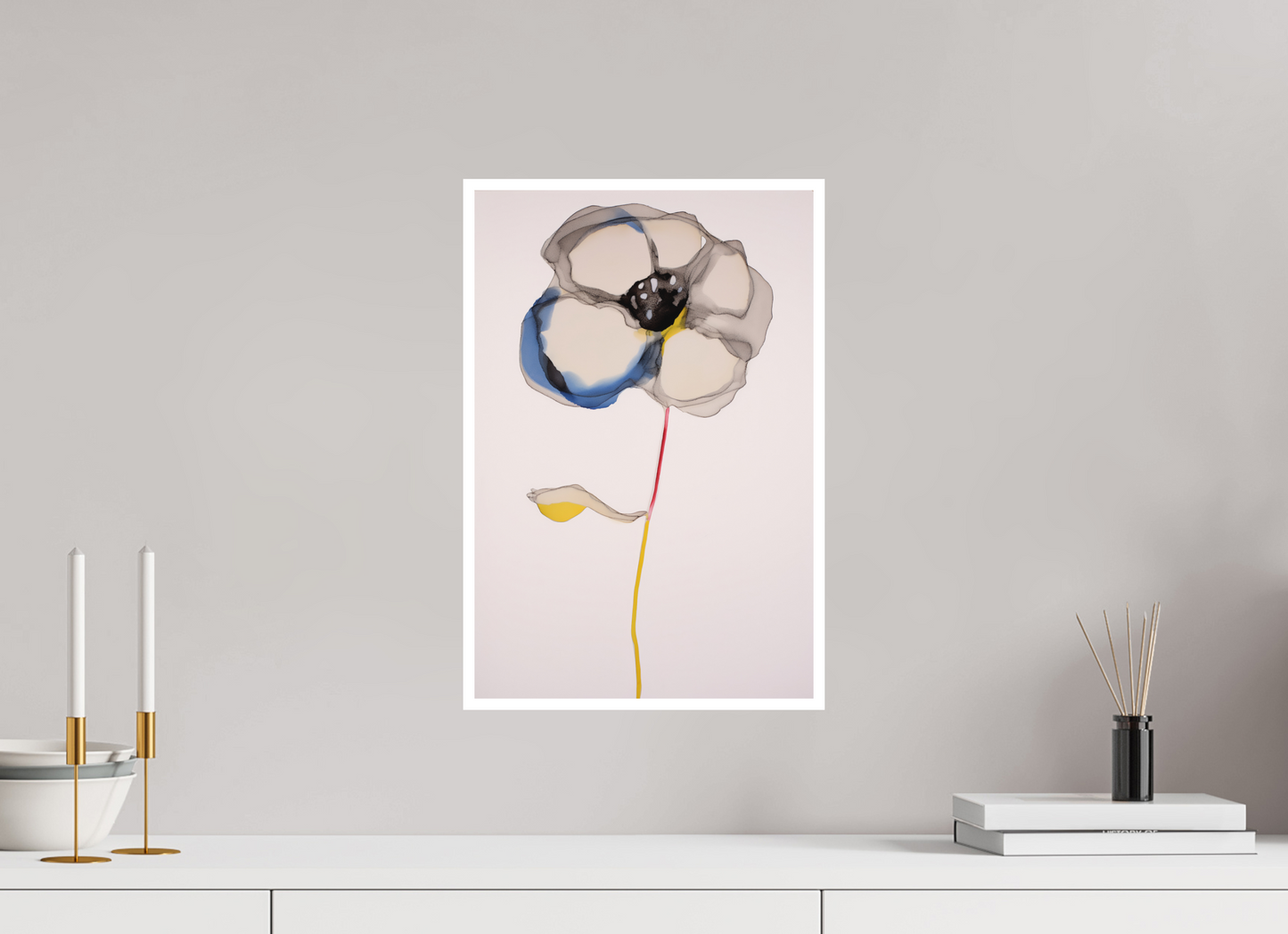 'Bloom Amidst Silence' Fine Art Print on Hahnemühle Paper