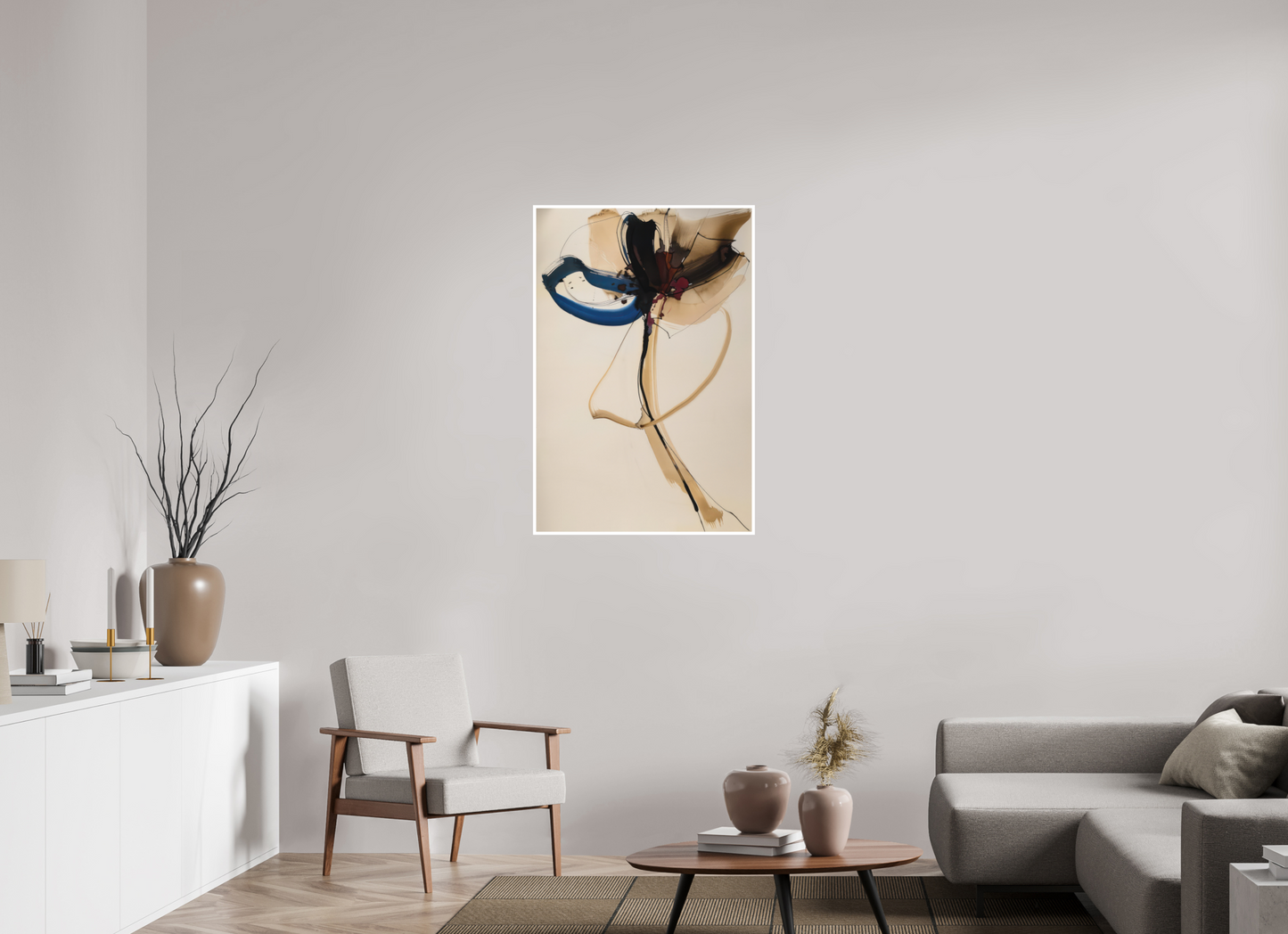 'Dance of Earthy Tones' Fine Art Print on Hahnemühle Paper