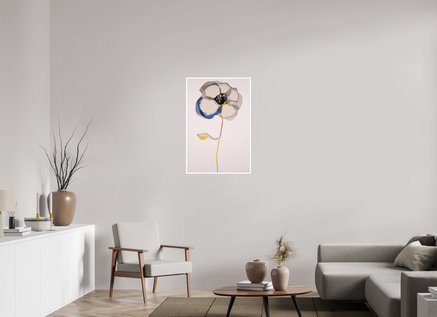 'Bloom Amidst Silence' Fine Art Print on Hahnemühle Paper