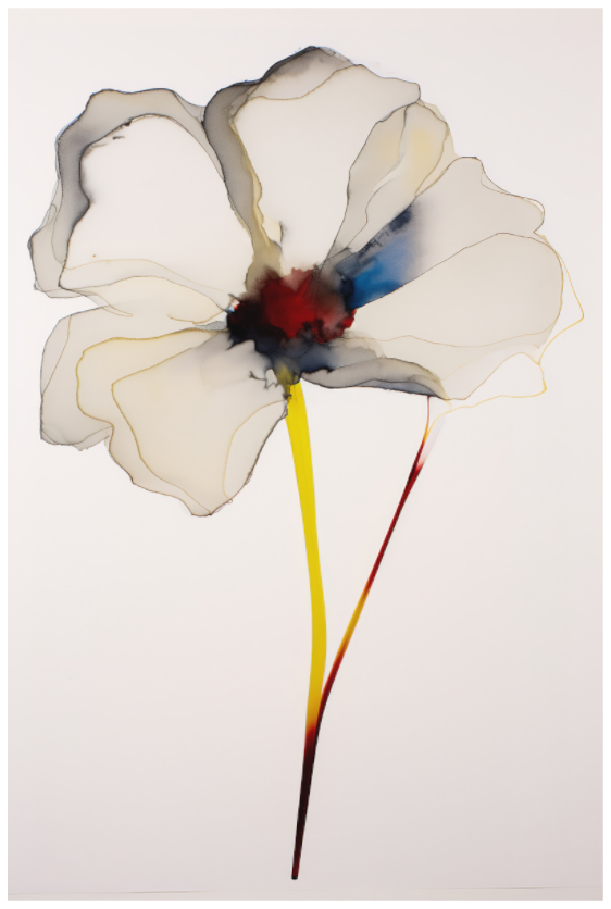 'Whisper of the Fragile Bloom' Fine Art Print on Hahnemühle Paper