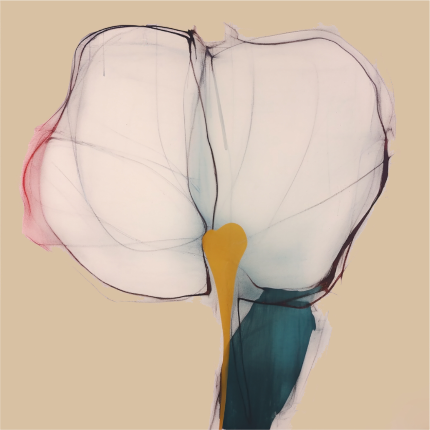 'Whispers of Ethereal Grace' printed on Aluminium
