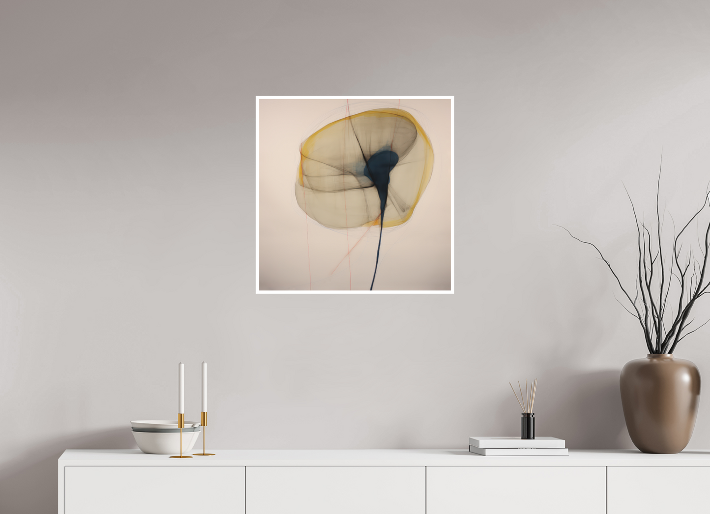 'Veil's Embrace' Fine Art Print